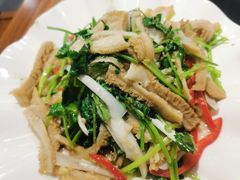 芫爆肚丝-常赢三兄弟·清真涮肉·清真炒菜(朝阳新城店)