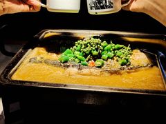 -探鱼·鲜青椒爽麻烤鱼(西南商都店)