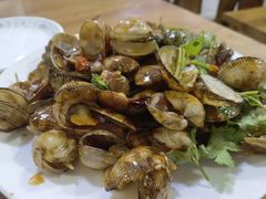 辣炒花蛤-小叶大馅饺子城