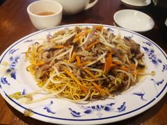 三丝炒面-玫瑰苑烧腊饭店