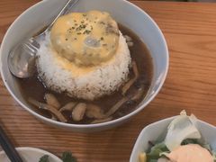 芝士牛肉汉堡咖喱饭-红小满休闲餐厅(十全街店)