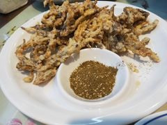 软炸鲜蘑-石老头关东饺子王·东北菜(嘉华鑫城店)