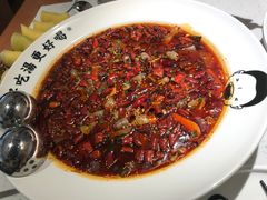 鸡杂毛血旺-江渔儿酸菜鱼·拔草餐厅(虎门君乐汇店)