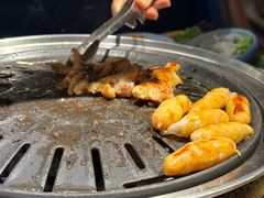 -明洞阿姨·韩式酱蟹烤肉·创意料理(三元桥店)