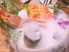 三文鱼甜虾刺身拼盘-蟹将军·松叶蟹和牛日料放题自助(K11店)