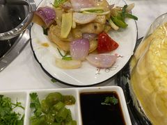 炒海螺片-盈田盈粥庄(博山东路店)