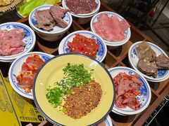 特色内脏九宫格拼盘-王歘歘·chuǎ火锅(五道营店)