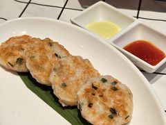 香煎虾饼-双合园·海鲜水饺青岛菜(万佳广场店)