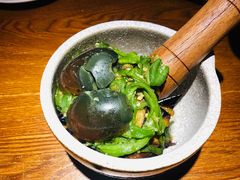 皮蛋青椒擂茄子-炊烟小炒黄牛肉(东庆街店)