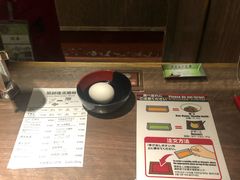 餐具摆设-一兰拉面(新宿中央东口店)