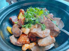 猪膶排骨啫啫煲-广州康莱德·韵轩中餐厅