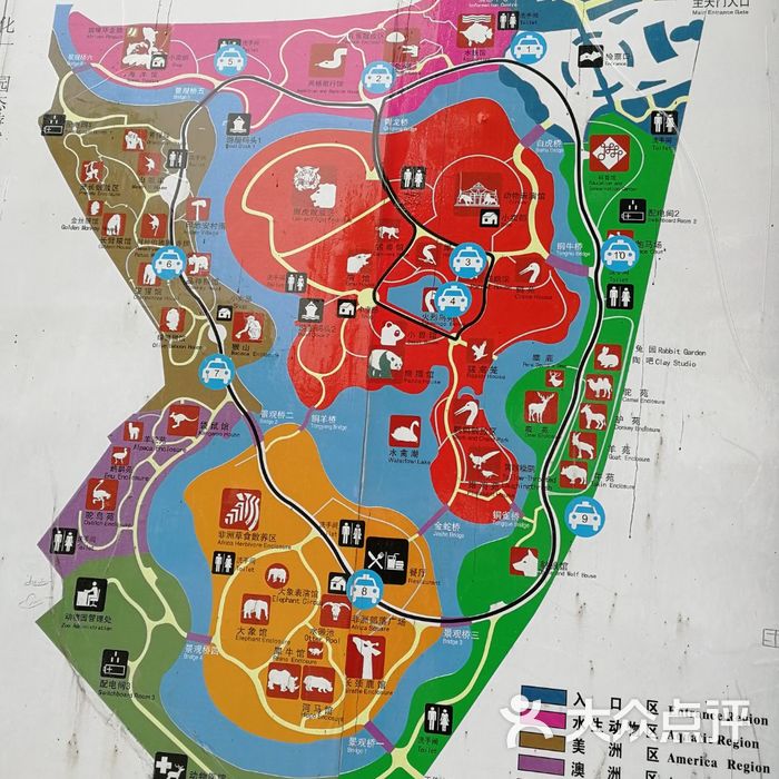 南昌市动物园地图图片