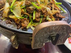 葱爆羊肉-晋阳饭庄(虎坊桥店)