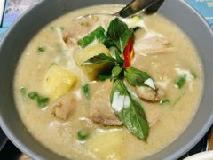 中部绿咖喱鸡肉-帕蓝·暹罗料理(曲阳店)