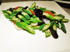 百合炒秋葵-辛香汇·现炒川菜(淮海路百盛店)