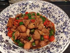 辣子鸡丁拌面-阿大排档(长春这有山店)