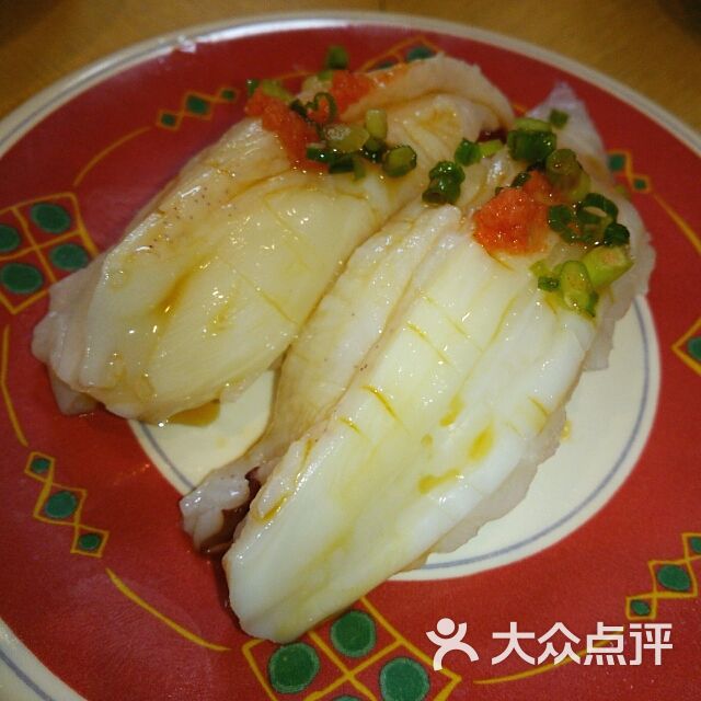 回转寿司 丰鱼醋腌章鱼图片 - 第1张