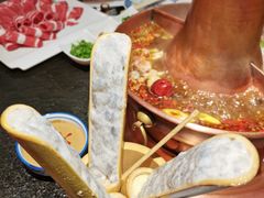 手打野生海虾滑-清真·京华源铜锅涮肉(丰庆店)