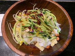经典全素凉皮-西北杂粮筐手工面凉皮(来福士店)