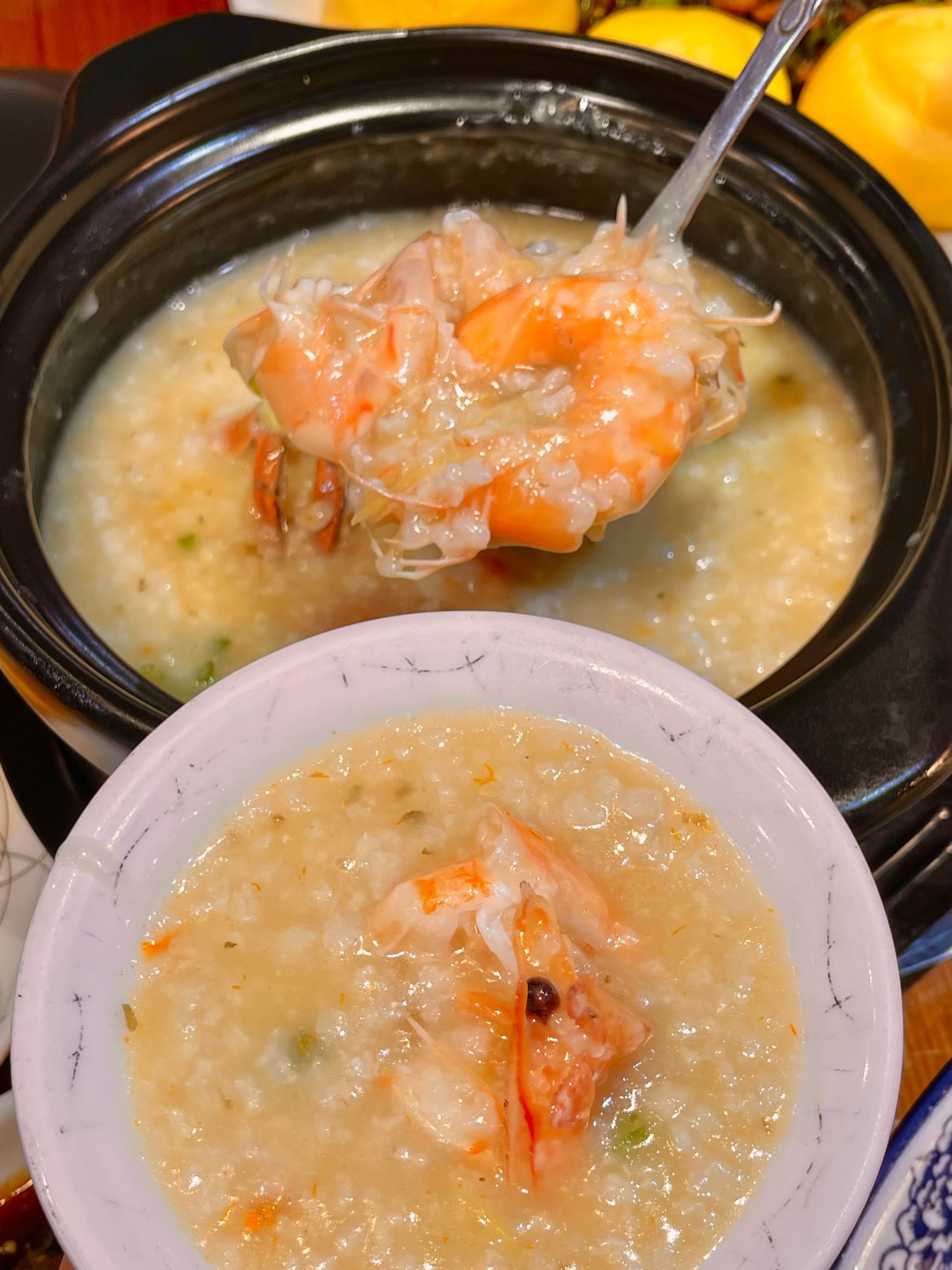 好喝到打包带走的海鲜粥!