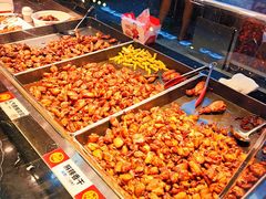 自助取餐区-老韩煸鸡(汉街店)