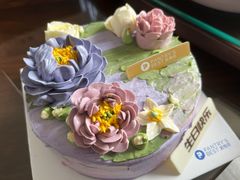 流光印象派红丝绒玫瑰洛神花蛋糕-派悦坊·甜品·蛋糕(日坛店)