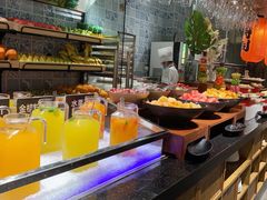 自助取餐区-领鲜活海鲜榴莲自助火锅(东门店)