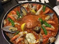 西班牙海鲜饭-陌上花儿·音乐西餐吧(和平店)
