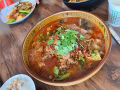 水煮肉片-口口香小吃店
