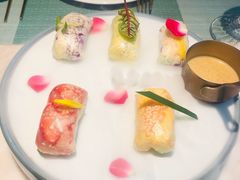 漫步花开彩虹卷-蜜桃花开·中西融合菜E&W(南长街店)