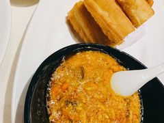 清炒蟹粉配小油条-上海人家花樣年华(虹口龙之梦店)