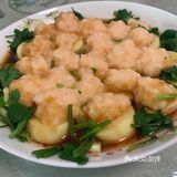 鲜嫩豆腐虾球~