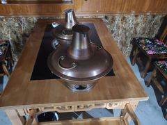 -果松木炭酸菜铜火锅·外婆参鸡汤