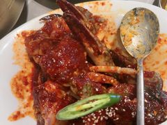 -草家酱蟹炭火烤肉店(珲春南路一店)