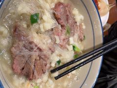 普通羊肉泡馍-老兰家传统烧烤炒菜泡馍(小南门店)