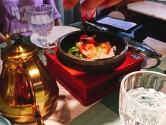 招牌小龙虾红汤泡饭-蜜桃花开·中西融合菜E&W(南长街店)