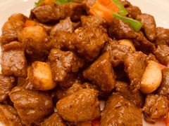 彩椒巴东牛仔粒-万宝海鲜舫(劳动公园店)