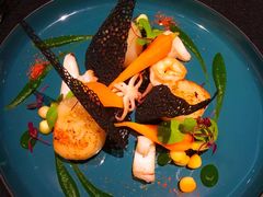 香煎扇贝配迷你混合海鲜-AZUL by FUEL蓝色·法式酒馆(琶醍店)