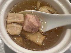 清汤松茸炖瑶柱-望乡楼上海菜(日月光店)