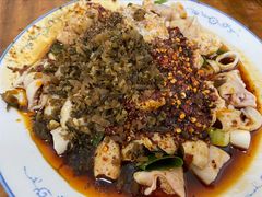 凉拌肥肠-温记府廟豆汤饭·始于1955年(海椒店)