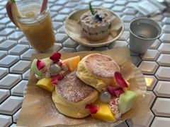 舒芙蕾松饼原味-野草莓自由市场