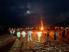 -山海一众流清河沙滩露营地·团建拓展·沙滩烧烤