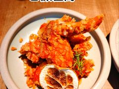 柑橘园里的脆皮炸鸡-双门洞·森系料理(体育西店)
