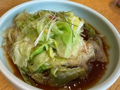 白灼西生菜-去茶去餐厅(中央大街店)