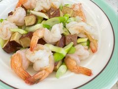 山竹笋凤尾虾-巧克力渔家.小船海鲜家常菜(万平口店)