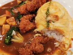 炸鸡块咖喱蛋包饭-池奈·咖喱蛋包饭(熙地港店)