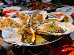 蒜蓉烤生蚝-一棠龙虾•王牌虾球(楚河汉街店)
