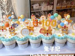 生日甜品桌-兔子妃私人定制蛋糕(城南花苑南区店)