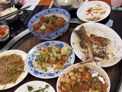 -北京龙庆四季香农家饭庄·灶台鱼·碳烤虹鳟鱼(龙庆峡店)