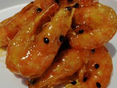 百香果脆皮虾-将相和·海鲜蒸饺大连菜